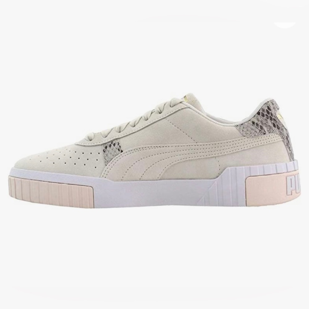 Used Good condition Puma womens Cali Suede Snake Platform Sneakers size 8.5 - Picture 3 of 15